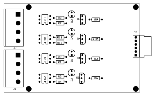 Isolated output PCB