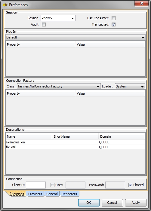 Configuring SoapUI for JMS services using Hermes JMS