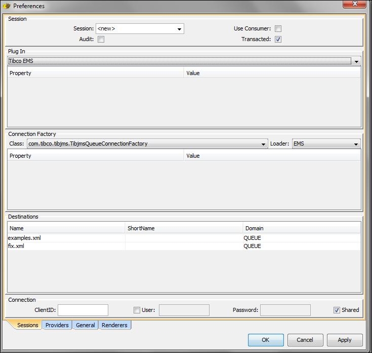 Configuring SoapUI for JMS services using Hermes JMS