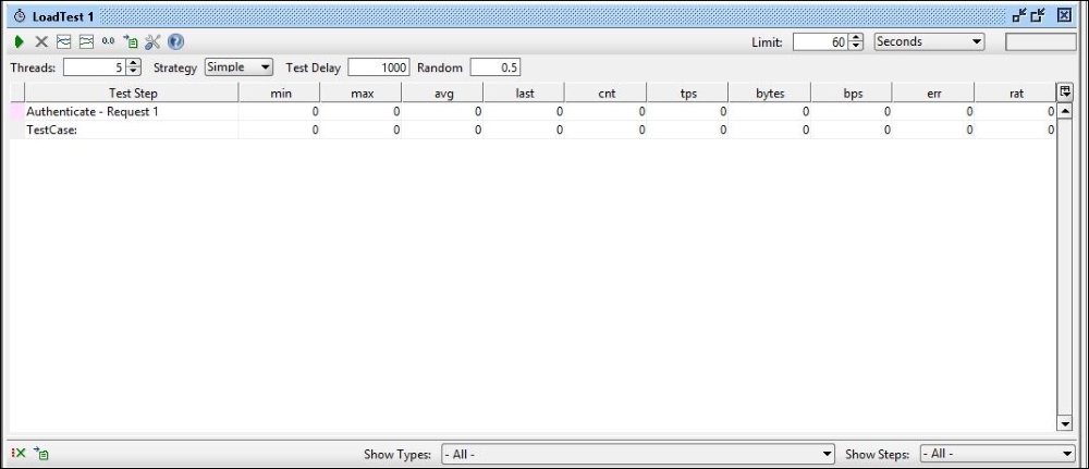 Performance testing using SoapUI