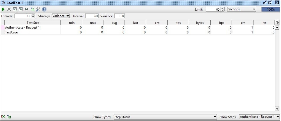 Performance testing using SoapUI