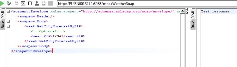 Creating mock services in SoapUI