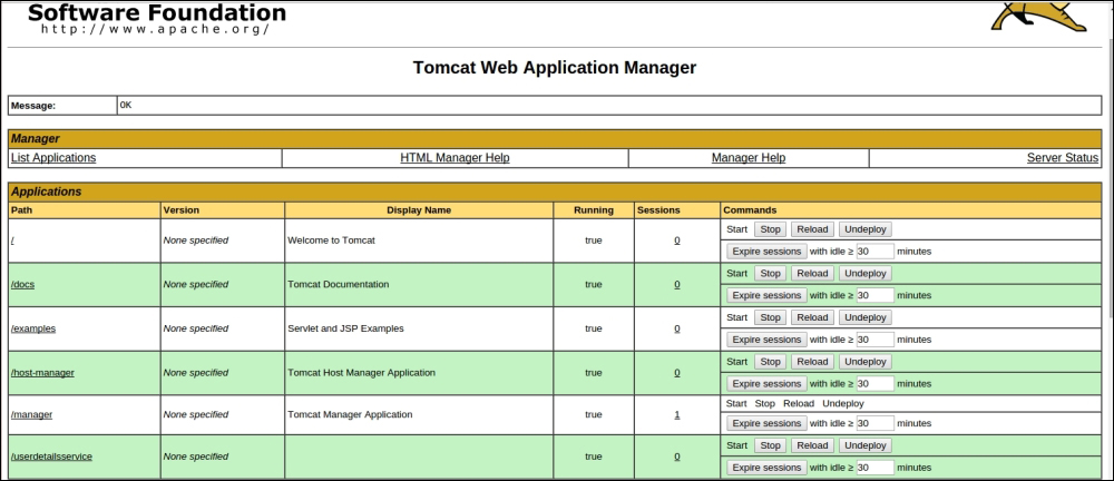 Running an application in Docker