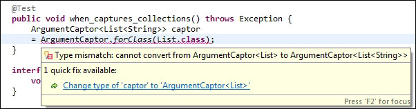 Working with generic collection arguments