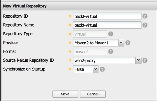 Creating a virtual repository