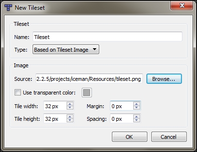 Adding a tileset