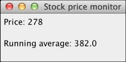 Observable rolling averages