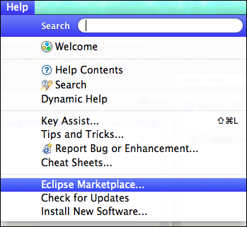 Using Eclipse Marketplace