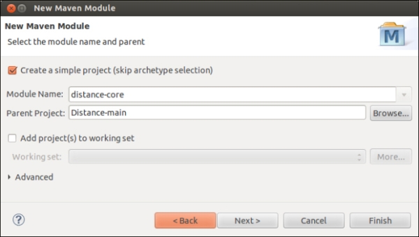 Creating a core module