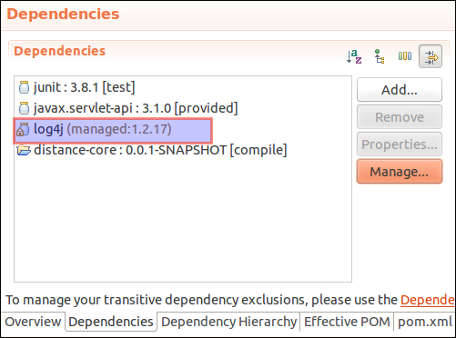 Analyzing project dependencies