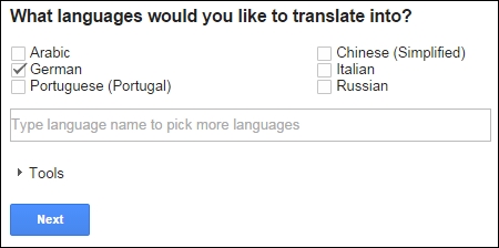 Using Google Translator Toolkit