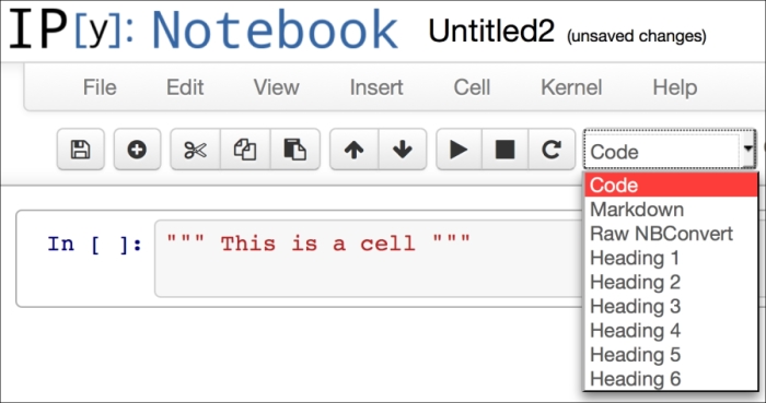 Notebook cells