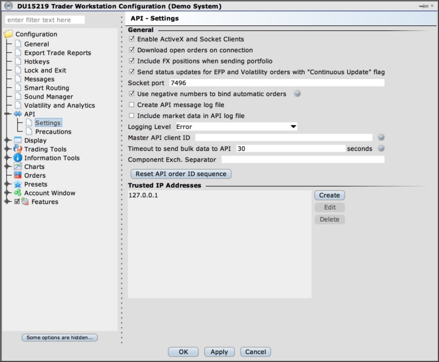 Getting Interactive Brokers' Trader WorkStation