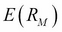 The capital asset pricing model and the security market line