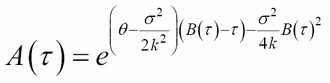 Pricing a zero-coupon bond by the Vasicek model