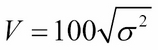 Formulas to calculate the VSTOXX sub-index