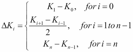 Formulas to calculate the VSTOXX sub-index