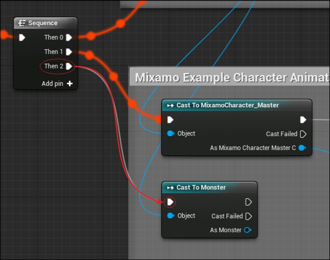 Modifying the animation blueprint for Mixamo Adam