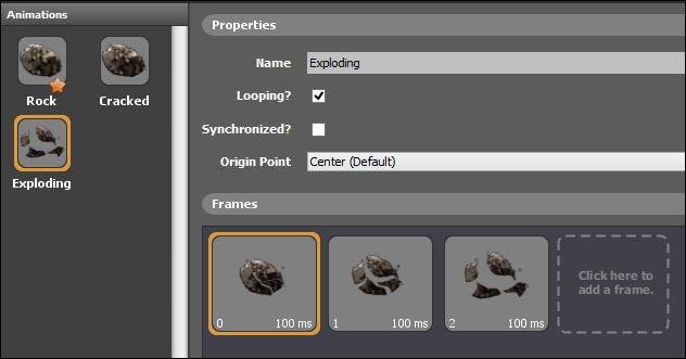 Importing the rock Actor Type