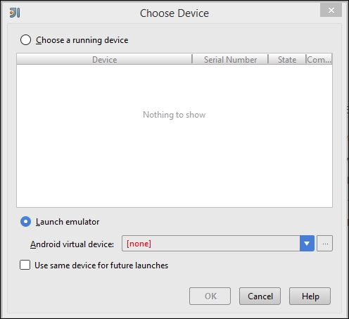 Launching the emulator from an IDE