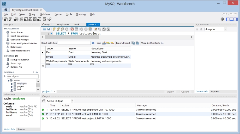 MySQL storage