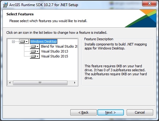 ArcGIS Runtime for .NET SDK