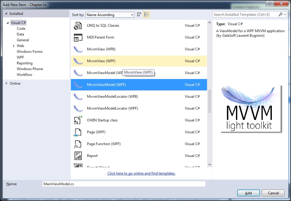 MVVM Light to the rescue