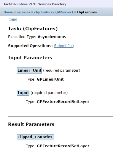 Offline geoprocessing