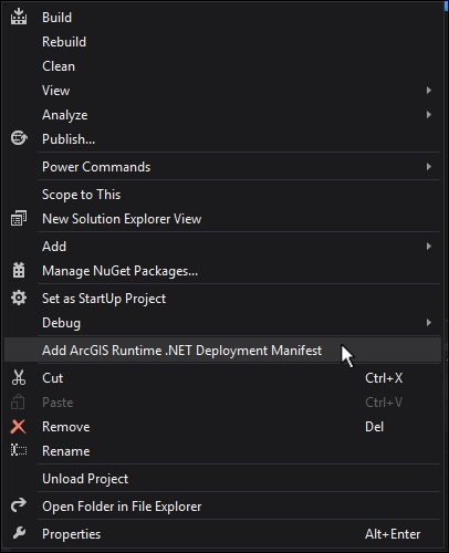 Deploying with the manifest file