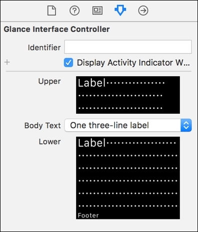 Building the Glance interface