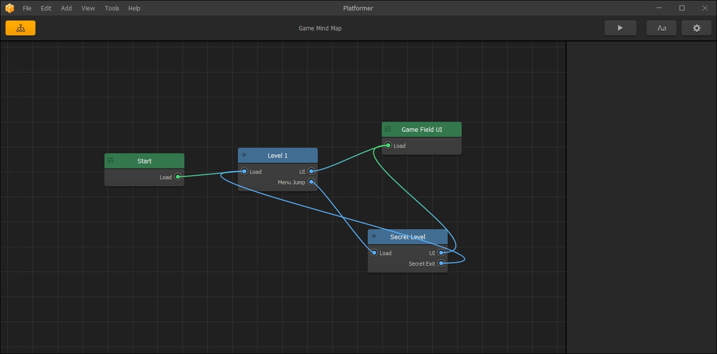 Using the Game Mind Map