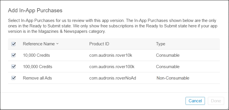 In-App Purchases II - and creating a revised version of the app