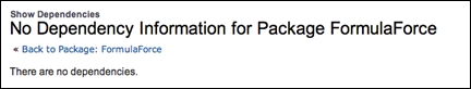 Package dependencies and uploading