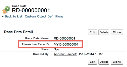 Subscribers customizing the Auto Number Display Format