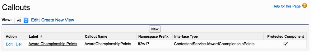 Extending the application logic with Apex interfaces