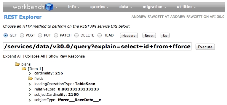 Profiling queries