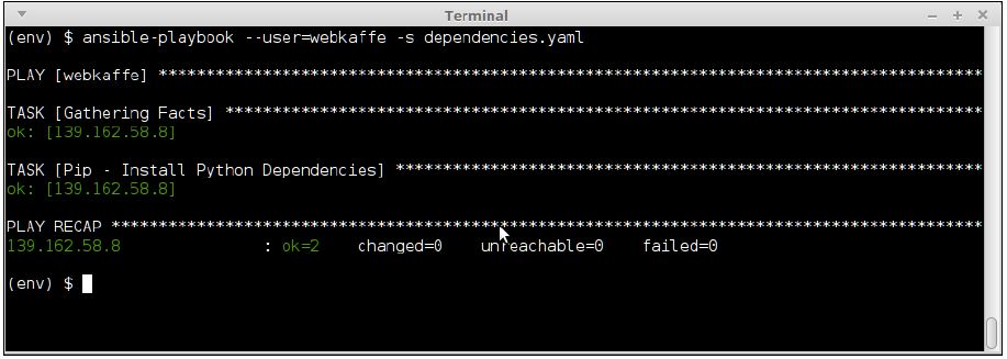 Remote deployments using Ansible