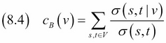 Determining the betweenness centrality