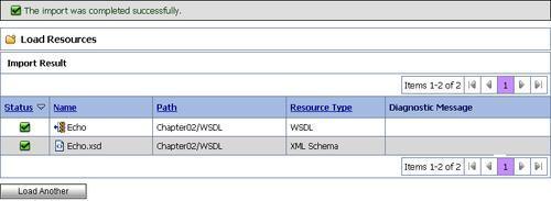 Importing a WSDL