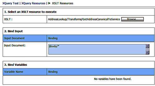 Mapping service interfaces