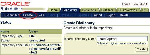 Creating a dictionary