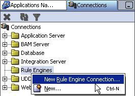 Creating a Rule Engine Connection