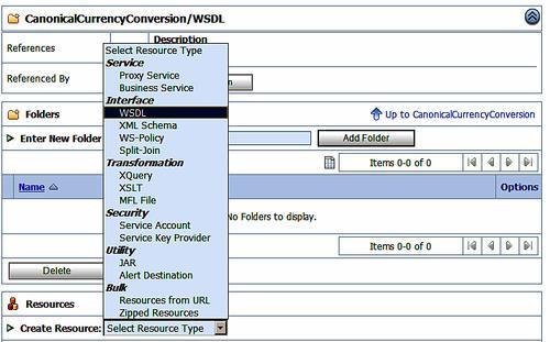 Create a new service interface