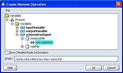 Assigning the instanceFile