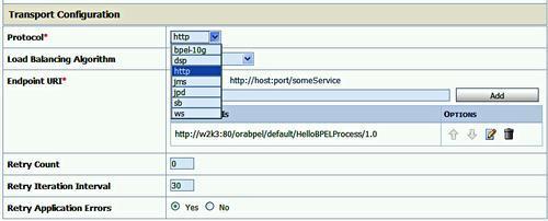 Service bus bindings