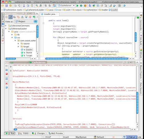 Starting Coherence nodes within the IDE