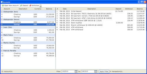 Data binding with Windows Presentation Foundation (WPF)