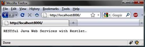 Restlet servers