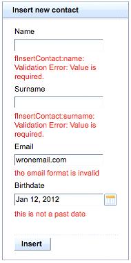 Validating our field in a simple way