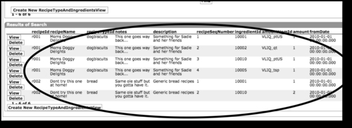 View-entity reports